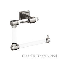 Clear/Brushed Nickel
